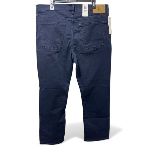Calvin Klein NWT Men's Classic 5-Pocket Stretch Straight Fit W38xL29 Denim Jean - Picture 5 of 16
